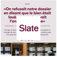 Slate discriminations logement Lallab