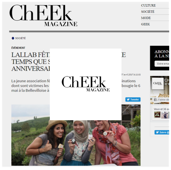 Cheek Magazine site internet