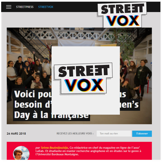 Streetvox Lallab Muslim Womens Day