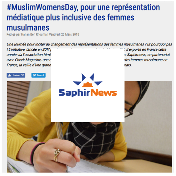 Saphirnews Muslim Women's Day Lallab