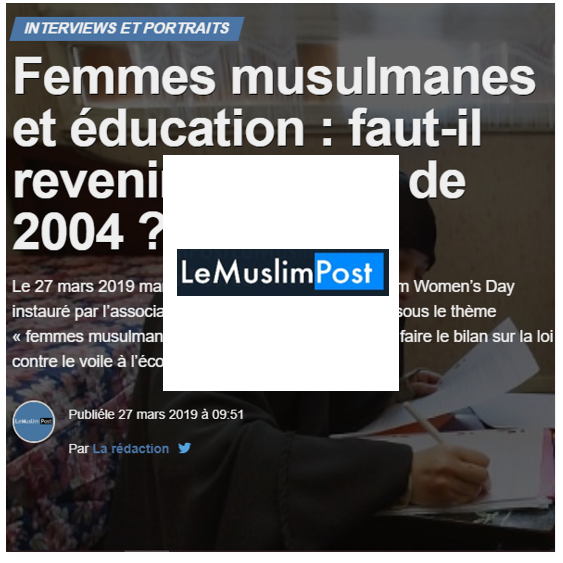 The Muslim Post Lallab Muslim Women's Day 2019