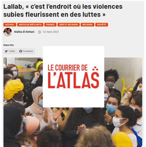 Courrier de l'Atlas Lallab mars 2021 2